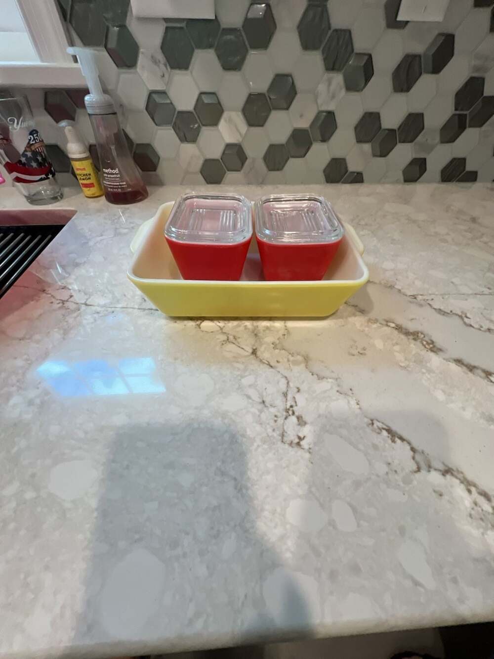 Pyrex Refrigerator Dish Set 3-Piece Primary Colors